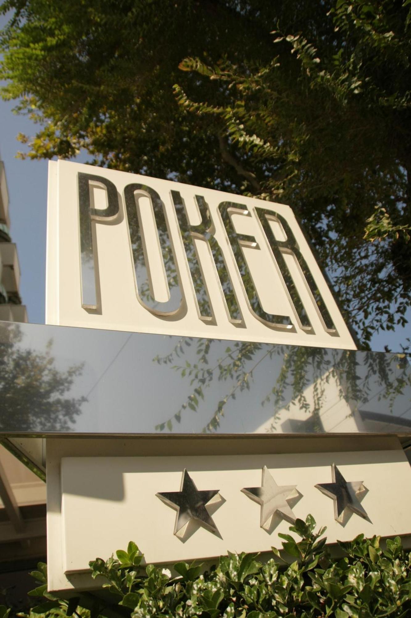 Hotel Poker Riccione Exterior foto